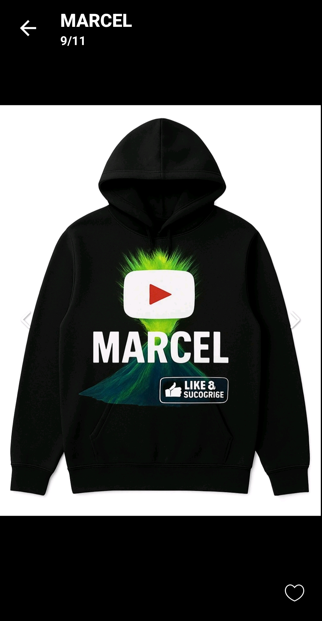 MARCEL SUBSCRIBE HOODIE